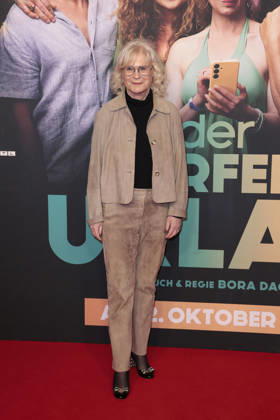 Christine Lambrecht during the premiere of Der perfekte Urlaub at Zoo Palast on October 22, 2026 in Berlin, Germany Der Perfekte Urlaub Premiere in Berlin, Germany