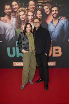 Ulrike Frank and Marc Schubring during the premiere of Der perfekte Urlaub at Zoo Palast on October 22, 2026 in Berlin, Germany Der Perfekte Urlaub Premiere in Berlin, Germany