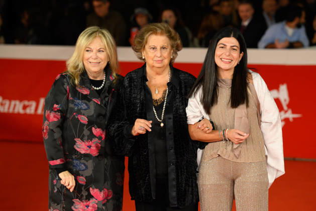News - Rome Film Fest 2026 - Day 10 Rita dal Chiesa, Maria Falcone and Chiara Colosimo attends the red carpet Un Atto d™Amore Premiere during the 21th Rome Film Fest at Auditorium Parco della Musica on October 22, 2026 in Rome, Italy. Rome Auditorium Parco della Musica Ennio Morricone Italy Copyright: xFabrizioxCorradettix xLiveMediax LPN_2763933