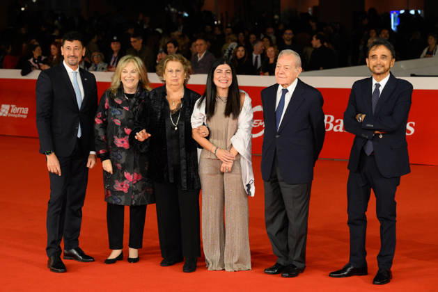 News - Rome Film Fest 2026 - Day 10 (L-R) Salvatore Vacchi, Rita dalla Chiesa, Maria Falcone, Chiara Colosimo, Giampaolo Letta and Vincenzo di Fresco attends the red carpet Un Atto d™Amore Premiere during the 21th Rome Film Fest at Auditorium Parco della Musica on October 22, 2026 in Rome, Italy. Rome Auditorium Parco della Musica Ennio Morricone Italy Copyright: xFabrizioxCorradettix xLiveMediax LPN_2763952