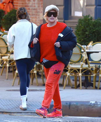 Deborra-Lee Furness out in New York Australian actress Deborra-Lee Furness with a red outfit walks in The West Village, New York on October 22, 2026. Photo by Dylan Travis ABACAPRESS.COM New York NY  Copyright: xDylanxTravis ABACAx