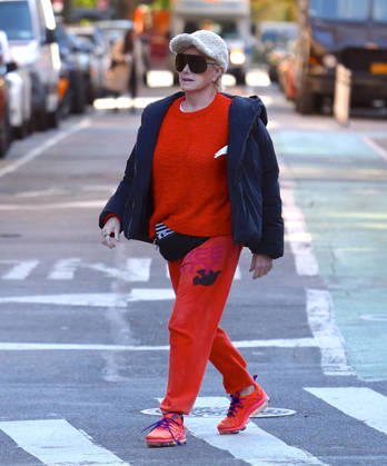 Deborra-Lee Furness out in New York Australian actress Deborra-Lee Furness with a red outfit walks in The West Village, New York on October 22, 2026. Photo by Dylan Travis ABACAPRESS.COM New York NY  Copyright: xDylanxTravis ABACAx
