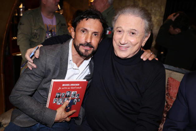 Exclusive - Michel Drucker book launch - Paris Exclusive - Willy Rovelli and Michel Drucker attend Michel Drucker « Je vous ai tant aimés » book launch organized by Five Eyes Production at Buddha Bar, in Paris, France, October 22, 2026. Photo by Jerome Domine ABACAPRESS.COM Paris France Copyright: xDominexJerome ABACAx