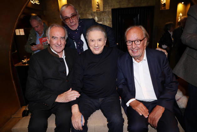 Exclusive - Michel Drucker book launch - Paris Exclusive - Dominique Grimaud, Michel Drucker, Michel Laffon and Patrick Mahé attend Michel Drucker « Je vous ai tant aimés » book launch organized by Five Eyes Production at Buddha Bar, in Paris, France, October 22, 2026. Photo by Jerome Domine ABACAPRESS.COM Paris France  Copyright: xDominexJerome ABACAx