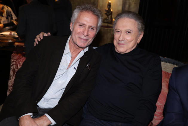 Exclusive - Michel Drucker book launch - Paris Exclusive - Laurent Olmedo and Michel Drucker attend Michel Drucker « Je vous ai tant aimés » book launch organized by Five Eyes Production at Buddha Bar, in Paris, France, October 22, 2026. Photo by Jerome Domine ABACAPRESS.COM Paris France  Copyright: xDominexJerome ABACAx