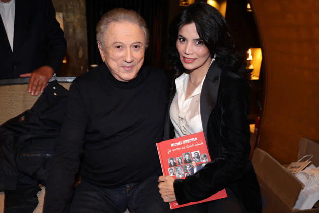 Exclusive - Michel Drucker book launch - Paris Exclusive - Michel Drucker and Elham Erfani attend Michel Drucker « Je vous ai tant aimés » book launch organized by Five Eyes Production at Buddha Bar, in Paris, France, October 22, 2026. Photo by Jerome Domine ABACAPRESS.COM Paris France  Copyright: xDominexJerome ABACAx