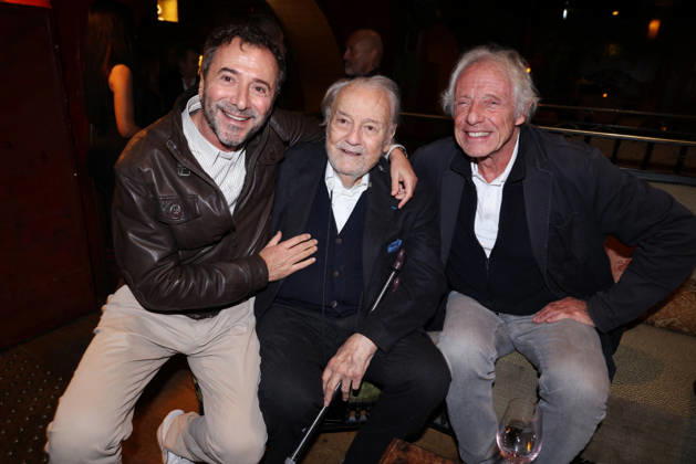 Exclusive - Michel Drucker book launch - Paris Exclusive - Bernard Montiel, Norbert Saada and François Bernheim attend Michel Drucker « Je vous ai tant aimés » book launch organized by Five Eyes Production at Buddha Bar, in Paris, France, October 22, 2026. Photo by Jerome Domine ABACAPRESS.COM Paris France  Copyright: xDominexJerome ABACAx