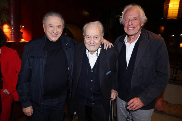 Exclusive - Michel Drucker book launch - Paris Exclusive - Michel Drucker, Norbert Saada and François Bernheim attend Michel Drucker « Je vous ai tant aimés » book launch organized by Five Eyes Production at Buddha Bar, in Paris, France, October 22, 2026. Photo by Jerome Domine ABACAPRESS.COM Paris France  Copyright: xDominexJerome ABACAx