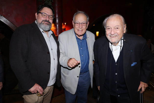 Exclusive - Michel Drucker book launch - Paris Exclusive - Olivier Vial, Michel Chevalet and Norbert Saada attend Michel Drucker « Je vous ai tant aimés » book launch organized by Five Eyes Production at Buddha Bar, in Paris, France, October 22, 2026. Photo by Jerome Domine ABACAPRESS.COM Paris France  Copyright: xDominexJerome ABACAx