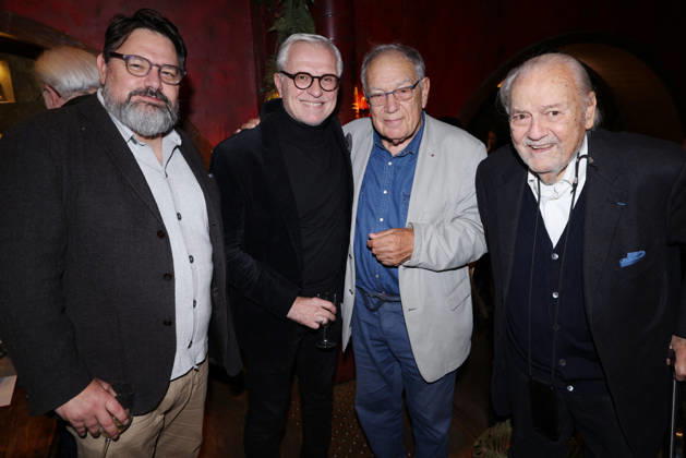 Exclusive - Michel Drucker book launch - Paris Exclusive - Olivier Vial, Thierry Cabannes, Michel Chevalet and Norbert Saada attend Michel Drucker « Je vous ai tant aimés » book launch organized by Five Eyes Production at Buddha Bar, in Paris, France, October 22, 2026. Photo by Jerome Domine ABACAPRESS.COM Paris France  Copyright: xDominexJerome ABACAx