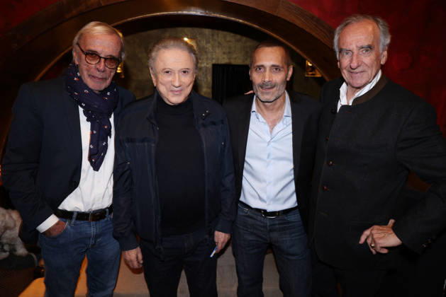 Exclusive - Michel Drucker book launch - Paris Exclusive - Dominique Grimaud, Michel Drucker, David Setrouk and Patrick Mahé attend Michel Drucker « Je vous ai tant aimés » book launch organized by Five Eyes Production at Buddha Bar, in Paris, France, October 22, 2026. Photo by Jerome Domine ABACAPRESS.COM Paris France  Copyright: xDominexJerome ABACAx