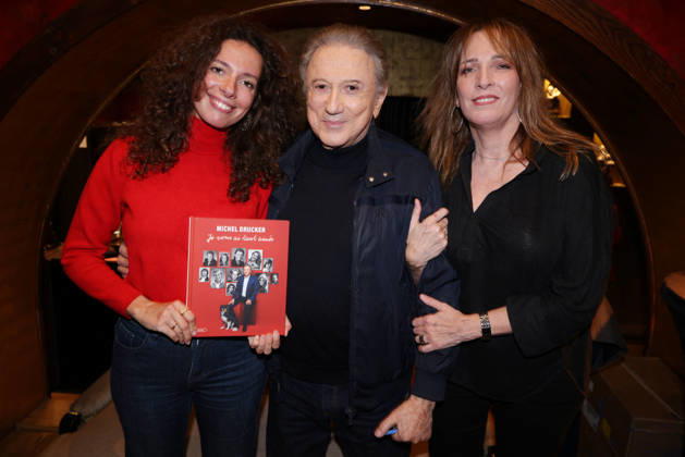Exclusive - Michel Drucker book launch - Paris Exclusive - Michel Drucker, his daughter Stéfanie Jarre and his granddaughter Rebecca Chateau attend Michel Drucker « Je vous ai tant aimés » book launch organized by Five Eyes Production at Buddha Bar, in Paris, France, October 22, 2026. Photo by Jerome Domine ABACAPRESS.COM Paris France  Copyright: xDominexJerome ABACAx