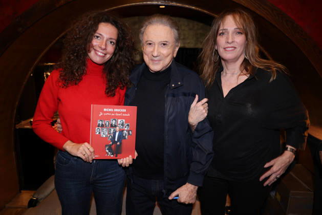 Exclusive - Michel Drucker book launch - Paris Exclusive - Michel Drucker, his daughter Stéfanie Jarre and his granddaughter Rebecca Chateau attend Michel Drucker « Je vous ai tant aimés » book launch organized by Five Eyes Production at Buddha Bar, in Paris, France, October 22, 2026. Photo by Jerome Domine ABACAPRESS.COM Paris France  Copyright: xDominexJerome ABACAx