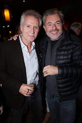 Exclusive - Michel Drucker book launch - Paris Exclusive - Laurent Olmedo and Jérôme Anthony attend Michel Drucker « Je vous ai tant aimés » book launch organized by Five Eyes Production at Buddha Bar, in Paris, France, October 22, 2026. Photo by Jerome Domine ABACAPRESS.COM Paris France  Copyright: xDominexJerome ABACAx