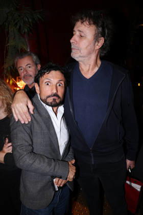 Exclusive - Michel Drucker book launch - Paris Exclusive - Willy Rovelli and Christophe Carrière attend Michel Drucker « Je vous ai tant aimés » book launch organized by Five Eyes Production at Buddha Bar, in Paris, France, October 22, 2026. Photo by Jerome Domine ABACAPRESS.COM Paris France  Copyright: xDominexJerome ABACAx