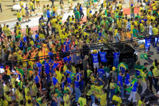MACEIó, AL - 22.10.2026: ALFREDO GASPAR NO BLOCO DO 22 EM MACEIó - Vice-presidential candidate Alfredo Gaspar (PL) participated on Thursday night (22) in the 22 block in Maceió which drew a crowd to the beaches of Jatiúca and Ponta Verde x3037050x  GUIDOxJR.