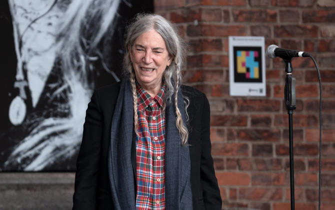 Patti Smith receives a tribute ahead of the 2026 Princess of Asturias Awards at the Fabrica de Armas cultural center in Oviedo on October 22, 2026, Oviedo, Spain Copyright: xLALOxYASKYx xBESTIMAGExLALOxYASKYx xBESTIMAGEx