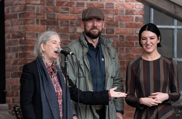 Patti Smith, Jackson Smith, and Jesse Smith — Patti Smith is honored ahead of the 2026 Princess of Asturias Awards at the Fabrica de Armas cultural center in Oviedo on October 22, 2026, Oviedo, Spain  Copyright: xLALOxYASKYx xBESTIMAGExLALOxYASKYx xBESTIMAGEx