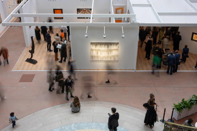 Art Basel Fair to Close Earlier than Scheduled - Paris Art Basel fair, held at Grand Palais, will close before scheduled time, because of demonstrations in Paris and after calls online to attack it and demonstrate inside, as seen in Paris, France on October 22, 2026. Photo by Ammar Abd Rabbo ABACAPRESS.COM Paris Ile-de-France France  Copyright: xAbdxRabboxAmmar ABACAx