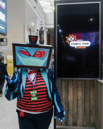 Image Licensed to Parsons Media. 23 10 2026. London, United Kingdom. Comicon . Thousands flock to Excel in London for the MCM Comic Con held over three days.  Copyright: xMartynxWheatleyx xParsonsxMediax PAR-9271-0007