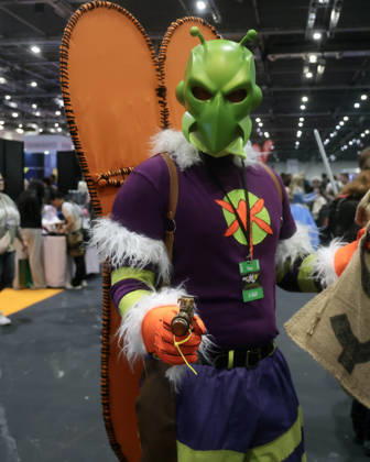 Image Licensed to Parsons Media. 23 10 2026. London, United Kingdom. Comicon . Thousands flock to Excel in London for the MCM Comic Con held over three days.  Copyright: xMartynxWheatleyx xParsonsxMediax PAR-9271-0032