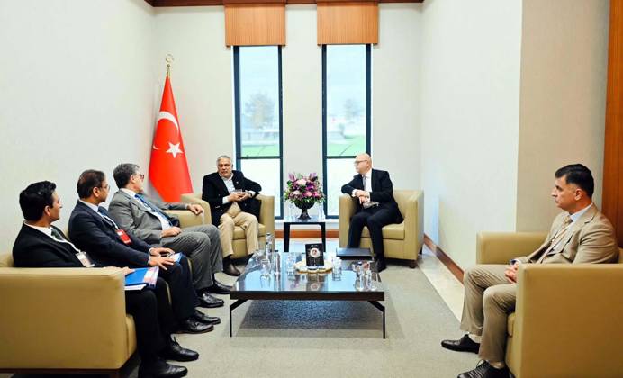 October 23, 2026, Pakistan: Deputy Prime Minister Foreign Minister of Pakistan Senator Mohammad Ishaq Dar Arrives in Turkiye for R4 + France, Germany, Italy and UK Ministerial Meeting in Istanbul Pakistan  - ZUMAas3_ 20261023_zaf_as3_002 Copyright: xPPIx