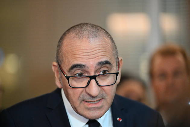 Deadly drive-by shooting attack in Paris suburb of Trappes TRAPPES, FRANCE - OCTOBER 23: France s Interior Minister Laurent Nunez speaks to the press members following a shooting killing at least one person and injuring four others according to police sources, in Trappes, Paris suburb, France on October 23, 2026. Mustafa Yalcin Anadolu Trappes France. Editorial use only. Please get in touch for any other usage.  Copyright: x2026xAnadoluxMustafaxYalcinx
