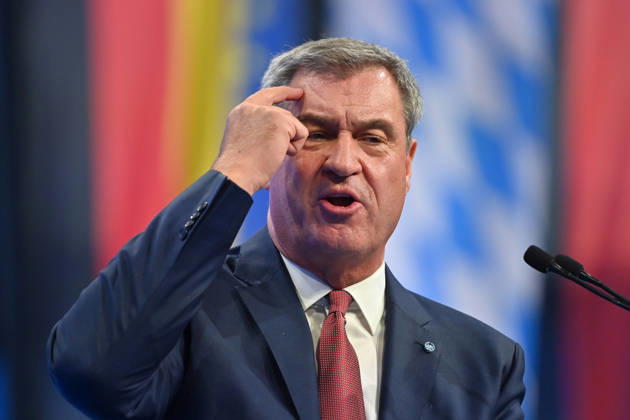 Rede Markus SOEDER (Ministerpraesident Bayern und CSU. CSU Parteitag 2026 am 23. und 24.10..2026 MESSE MUENCHEN