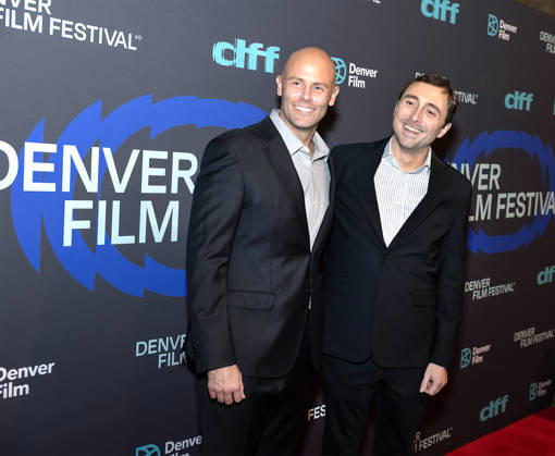 October 23, 2026, Denver, Colorado, USA: CEO of DFF KEVIN SMITH and DFF Artistic Director MATT CAMPBELL pose for a photo during the 49th. Denver Film Festival Red Carpet event at the Ellie Caulkins Opera House Thursday night. Credit Image: ZUMA Press Wire) Denver USA - ZUMAav4_ 20261023_zaf_av4_001 Copyright: xHectorxAcevedox