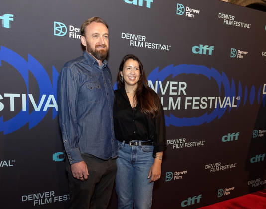 October 23, 2026, Denver, Colorado, USA: Producer MICHAEL STEINER and Director MARA TASKER of the film The River pose for a photo during the 49th. Denver Film Festival Red Carpet event at the Ellie Caulkins Opera House Thursday night. Credit Image: ZUMA Press Wire) Denver USA - ZUMAav4_ 20261023_zaf_av4_002 Copyright: xHectorxAcevedox