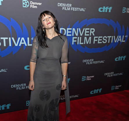 October 23, 2026, Denver, Colorado, USA: Director ISABELLA GRACE COHN of the film Watch You Rise poses for a photo during the 49th. Denver Film Festival Red Carpet event at the Ellie Caulkins Opera House Thursday night. Credit Image: ZUMA Press Wire) Denver USA  - ZUMAav4_ 20261023_zaf_av4_011 Copyright: xHectorxAcevedox