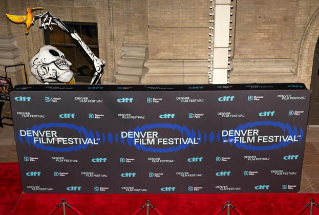 October 23, 2026, Denver, Colorado, USA: Background for the 49th. Denver Film Festival Red Carpet event at the Ellie Caulkins Opera House Thursday night. Credit Image: ZUMA Press Wire) Denver USA - ZUMAav4_ 20261023_zaf_av4_014 Copyright: xHectorxAcevedox