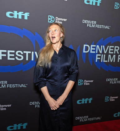 October 23, 2026, Denver, Colorado, USA: Director ERIN MARIE ESPELIE of the film Ideas of Order poses for a photo during the 49th. Denver Film Festival Red Carpet event at the Ellie Caulkins Opera House Thursday night. Credit Image: ZUMA Press Wire) Denver USA - ZUMAav4_ 20261023_zaf_av4_020 Copyright: xHectorxAcevedox
