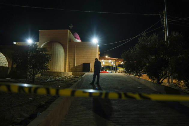 7 killed, 28 injured in funeral shooting near church in Jordan’s Karak KARAK, JORDAN - OCTOBER 23: Security forces take measures after seven people killed and 28 others injured in an armed attack at a church in Karak, Jordan on October 23, 2026. Salah Malkawi Anadolu Karak Jordan. Editorial use only. Please get in touch for any other usage.  Copyright: x2026xAnadoluxSalahxMalkawix