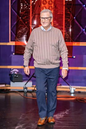 MDR - Riverboat. Moderator Jan Hofer anläßlich der Aufzeichnung der MDR - Talkshow Riverboat am 23.10.2026 in der Mediacity Leipzig. 20261023SFL0001