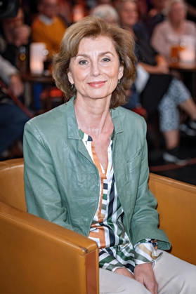 MDR - Riverboat. Schauspielerin Marijam Agischewa anläßlich der Aufzeichnung der MDR - Talkshow Riverboat am 23.10.2026 in der Mediacity Leipzig. 20261023SFL0016