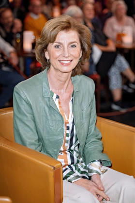 MDR - Riverboat. Schauspielerin Marijam Agischewa anläßlich der Aufzeichnung der MDR - Talkshow Riverboat am 23.10.2026 in der Mediacity Leipzig. 20261023SFL0018