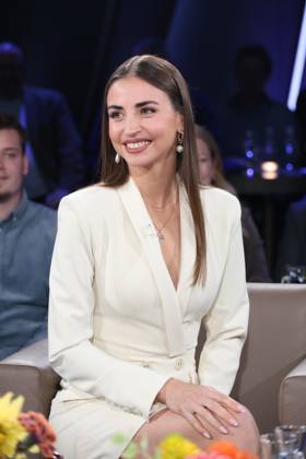 Ekaterina Leonova, Tänzerin, zu Gast in der NDR Talk Show, Fototermin am 23.10.2026 im Fernsehstudio Hamburg-Lokstedt vor der Sendung im 3. Programm des NDR Fernsehen