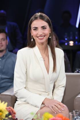 Ekaterina Leonova, Tänzerin, zu Gast in der NDR Talk Show, Fototermin am 23.10.2026 im Fernsehstudio Hamburg-Lokstedt vor der Sendung im 3. Programm des NDR Fernsehen
