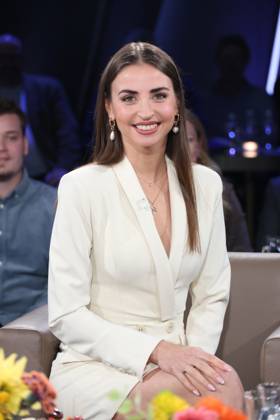 Ekaterina Leonova, Tänzerin, zu Gast in der NDR Talk Show, Fototermin am 23.10.2026 im Fernsehstudio Hamburg-Lokstedt vor der Sendung im 3. Programm des NDR Fernsehen