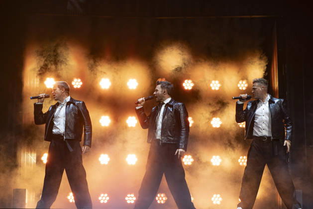 Westlife performs at Co-Op Live Nicky Byrne, Shane Filan and Kian Egan of Westlife perform at Co-Op Live, Manchester, England, 23rd October 2026 as part of the Westlife 25th Anniversary Tour, Credit:Mike Gray MIKE GRAY - B4227 Avalon United Kingdom, England, Manchester, Co-Op Live  Copyright: xMikexGrayx xMIKExGRAYx-xB4227x xAvalonx 1146000752