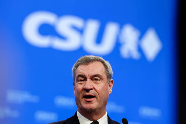 24.10.2026, CSU-Parteitag 2026 Markus Söder ( Ministerpräsident Bayern ) auf dem CSU-Parteitag 2026 in der Messe München Copyright: xNordphoto Schneiderx