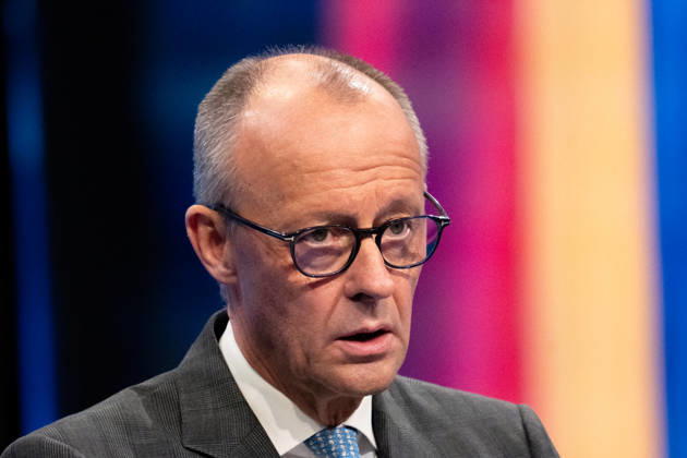 Tag 2, Parteitag 2026 der Partei CSU (Christlich-Soziale-Union) in der Messe München. Friedrich Merz (Bundeskanzler BRD Bundesrepublik Deutschland, CDU)