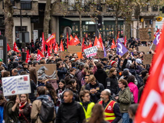 Paris demonstration on October 24, 2026 Paris, October 24, 2026 Charles Cohen Boyer Bestimage Paris demonstration on October 24, 2026 Paris, October 24, 2026 Paris, France  Copyright: xCharlesxCohenxBoyer BestimagexCharlesxCohenxBoyer Bestimagex