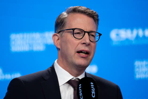Tag 2, Parteitag 2026 der Partei CSU (Christlich-Soziale-Union) in der Messe München. Markus Blume (MdL)