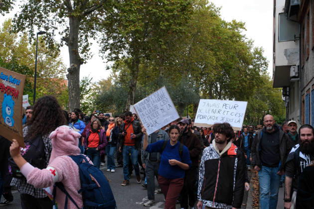 NEWS : Manifestation (ACTE II ) contre la vie chère - Toulouse - 24 10 2026 Toulouse 24 octobre 2026 manifestation (ACTE II )contre la vie chère  Copyright: xLNxPHOTOGRAPHERSx