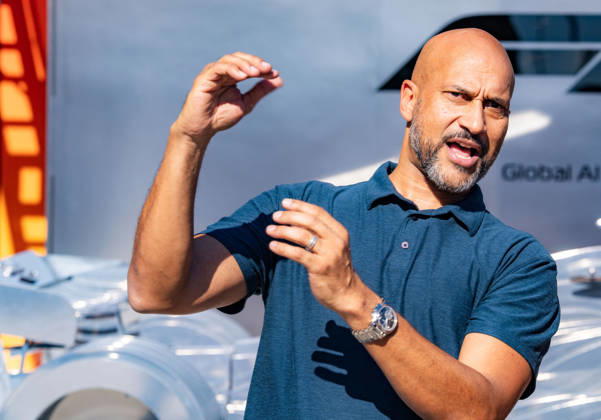 United States Grand Prix - Keegan-Michael Key In The Paddock Keegan-Michael Key (USA) Actor and Comedian in the Paddock on Saturday during the Formula 1 United States Grand Prix 2026 at Circuit of The Americas in Austin, Texas, United States, on October 24, 2026. Photo by Antoine Lapeyre Reveries Agency via ABACAPRESS.COM Austin Texas United States  Copyright: xAntoinexLapeyre ReveriesxAgency ABACAx