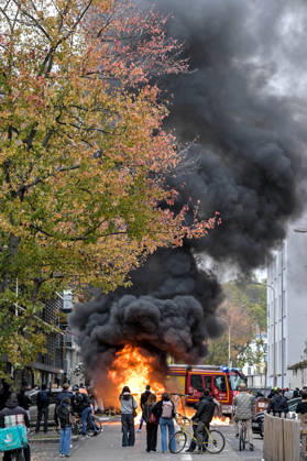 Clashes During The Yellow Vests Protest Act II - Lyon Clashes during the Yellow Vests Protest Act II In Lyon, France on 24 October 2026. Photo by ABACAPRESS.COM Lyon France  Copyright: xABACAx