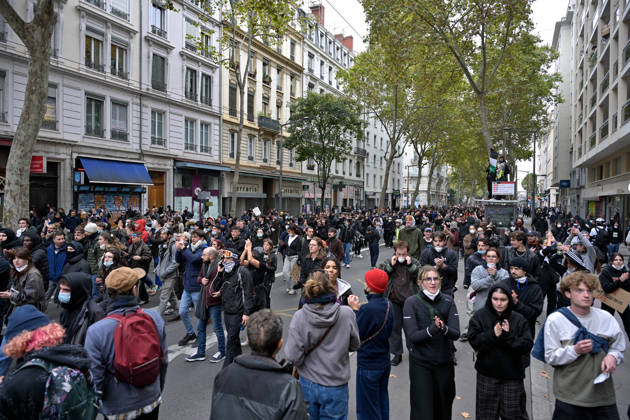 Yellow Vests Protest Act II In Lyon Yellow Vests Protest Act II In Lyon, France on October 24, 2026. Photo by ABACAPRESS.COM Lyon France  Copyright: xABACAx