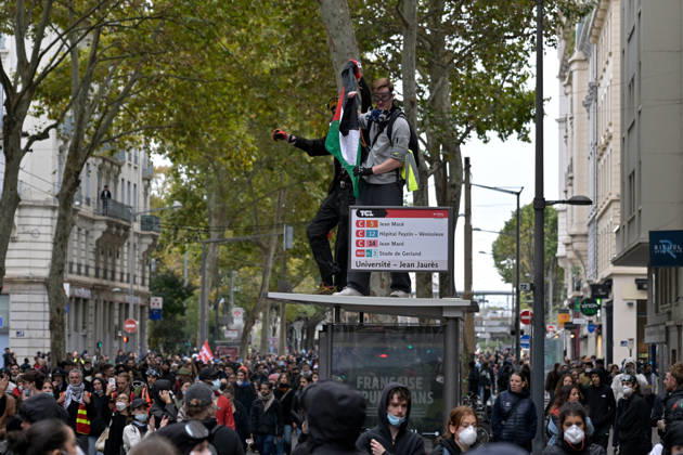 Yellow Vests Protest Act II In Lyon Yellow Vests Protest Act II In Lyon, France on October 24, 2026. Photo by ABACAPRESS.COM Lyon France  Copyright: xABACAx